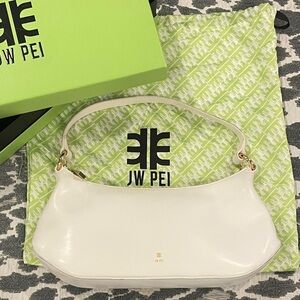 JW PEI Elegant White Shoulder Bag 5S24-2 Lilly Shoulder Bag